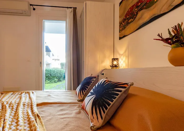 Apartman Pool-view Flat With Fenced Garden Bibione